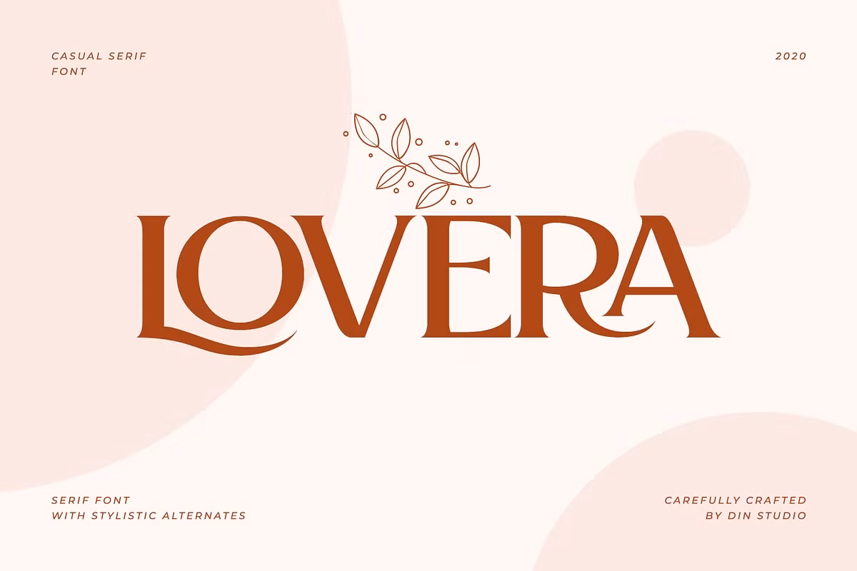 Lovera-Elegant Serif Font Free Download Free Download