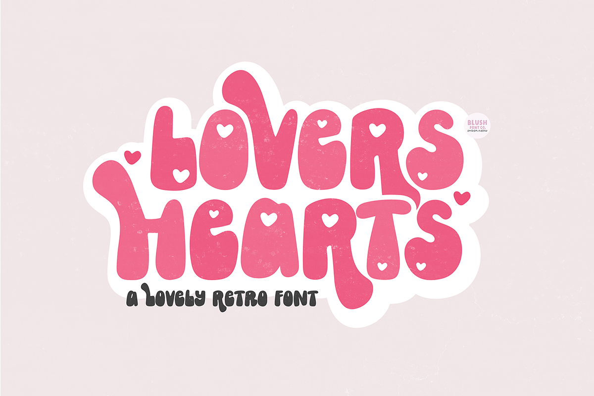 LOVERS HEARTS a Retro Valentine Font Free Download Free Download LOVERS HEARTS a Retro Valentine Font Free Download Free Download