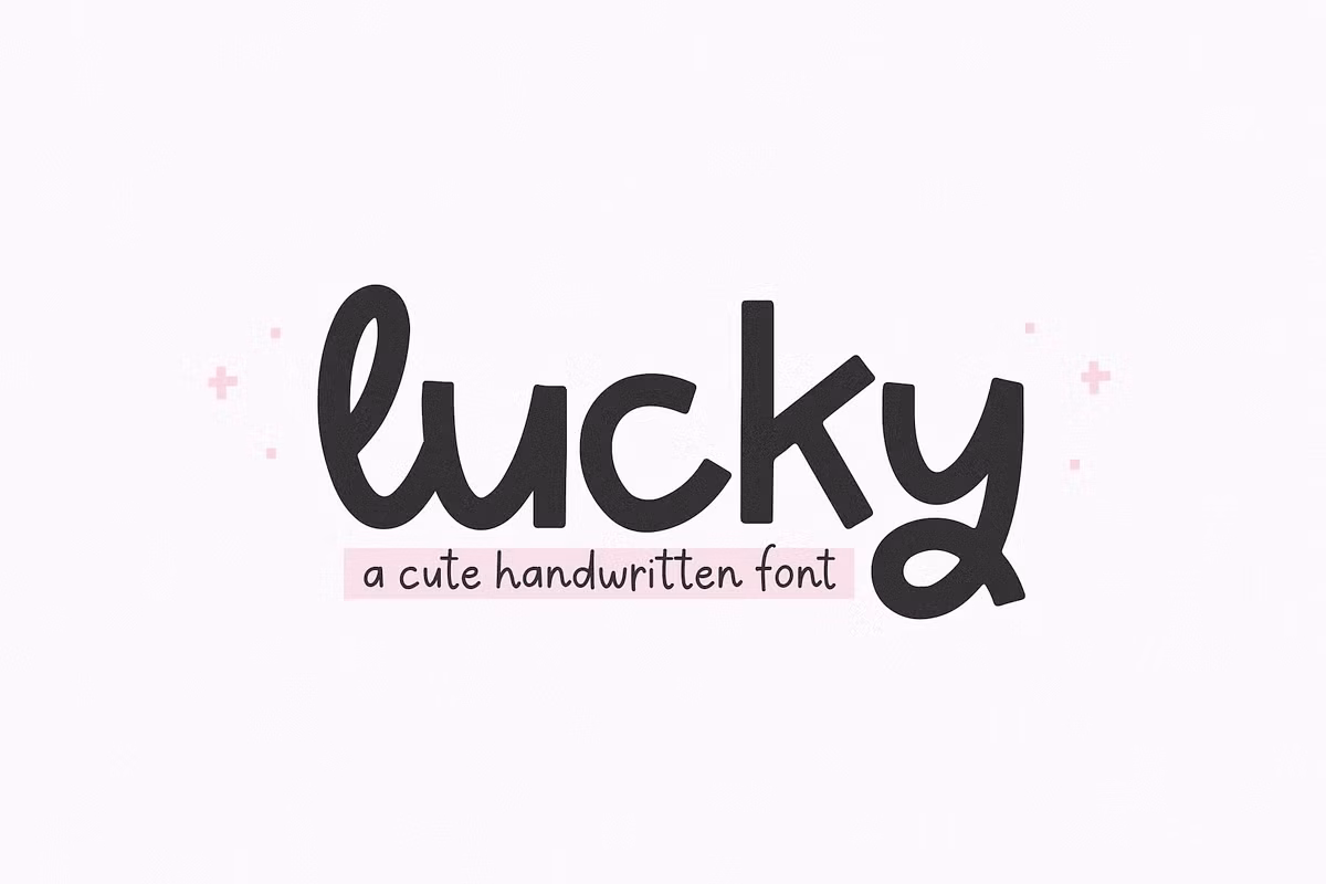 Lucky | Handwritten Script Font Free Download Free Download Lucky | Handwritten Script Font Free Download Free Download