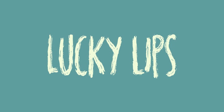 Lucky Lips Font Free Download Lucky Lips Font Free Download