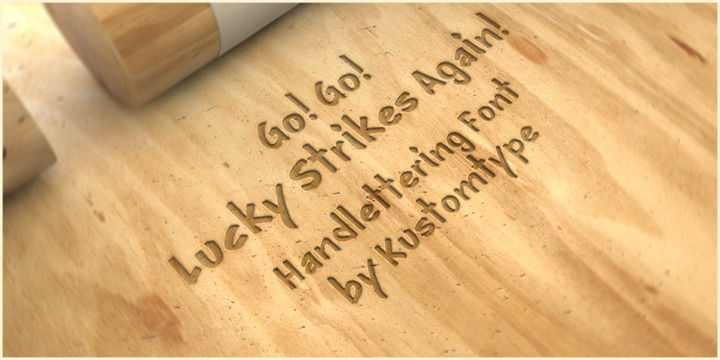 Luckystrikes Font Free Download Luckystrikes Font Free Download