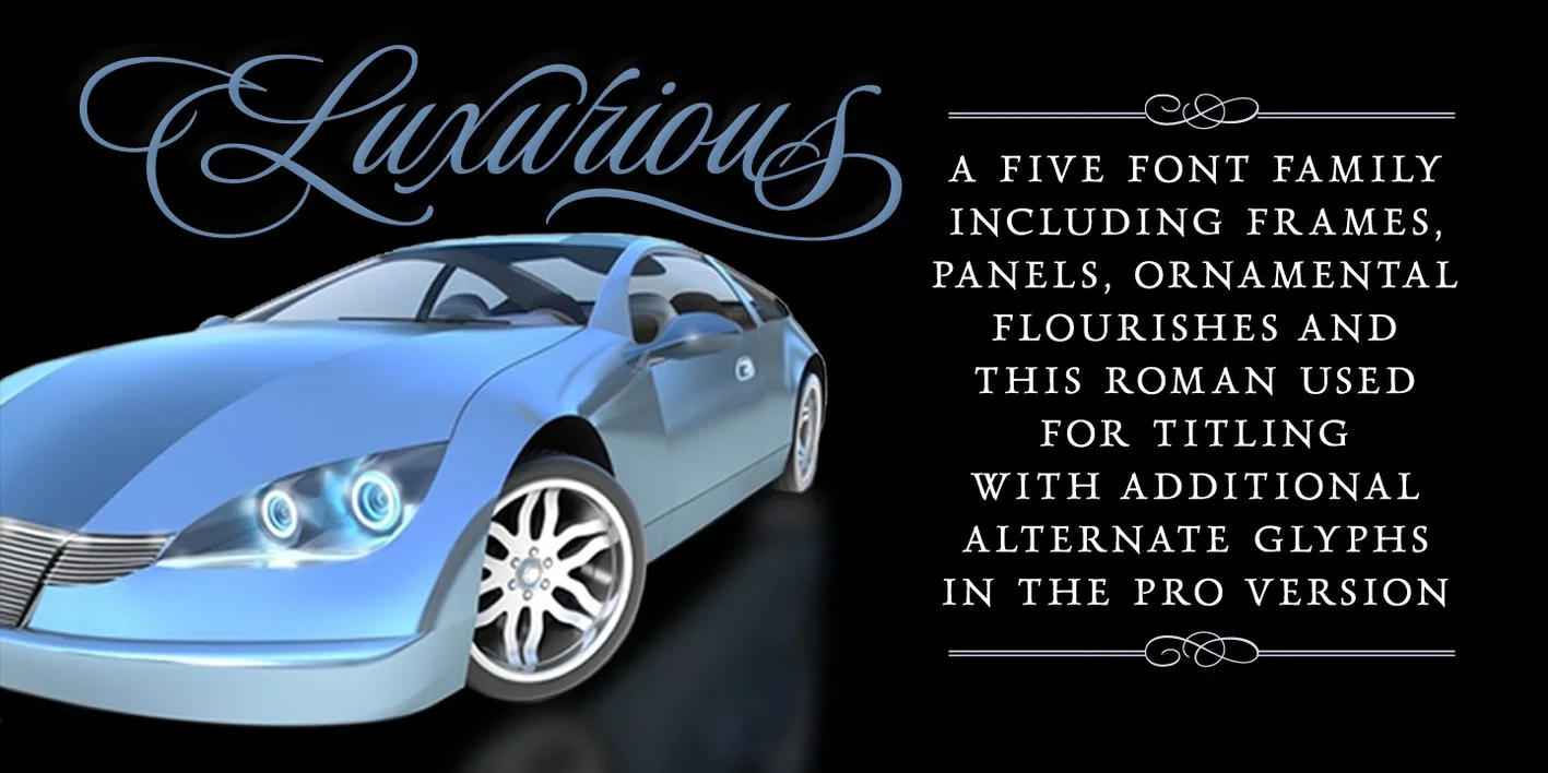 Luxurious Font
