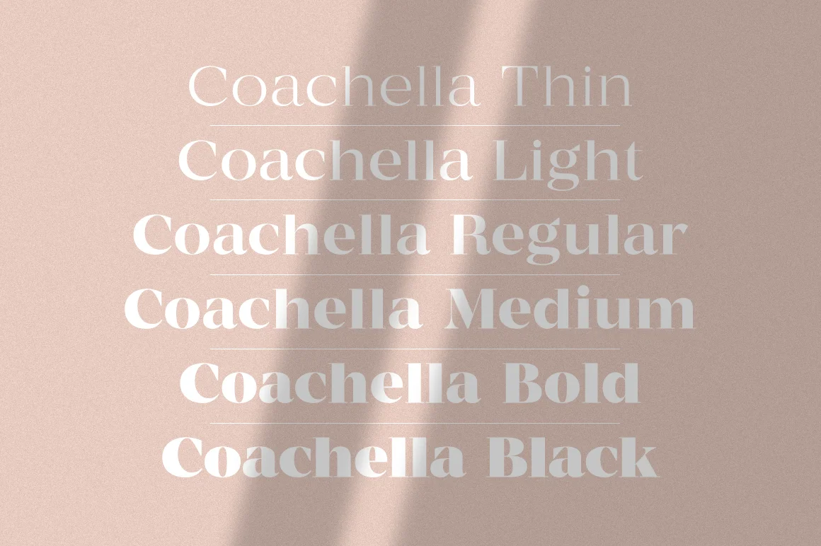 MADE Coachella Font
