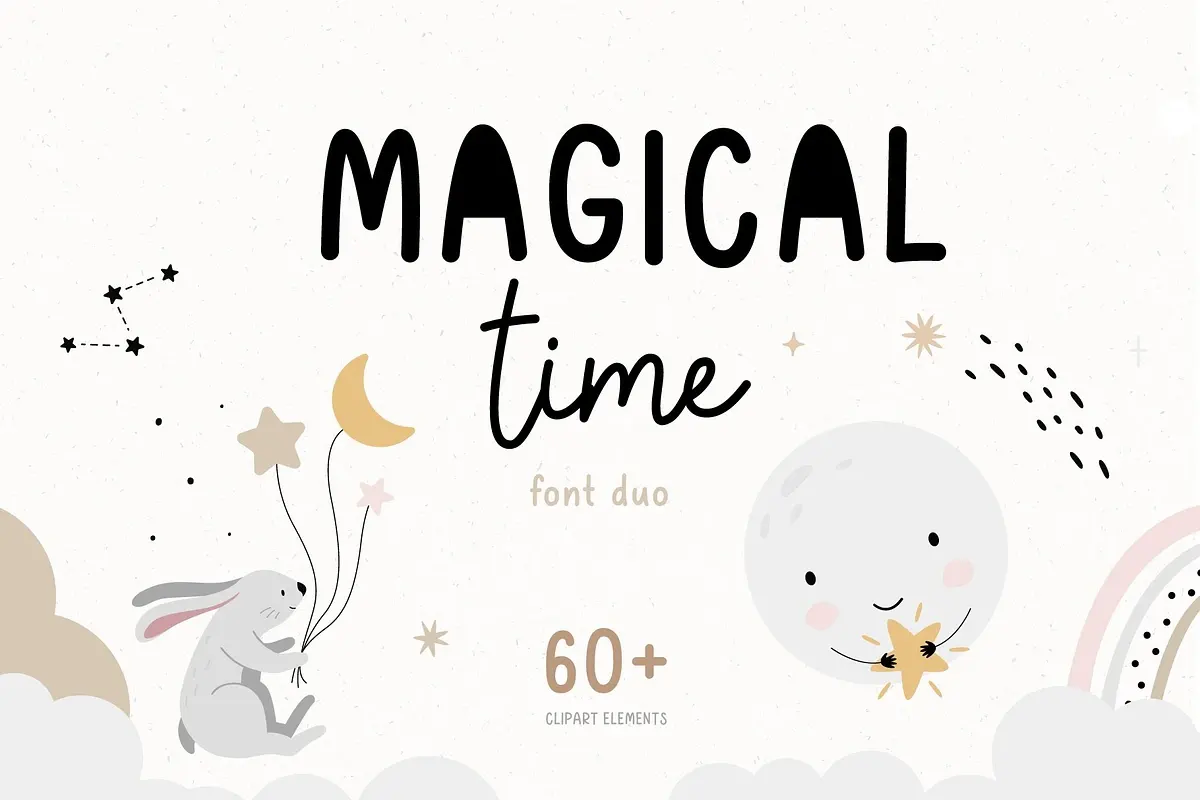 Magical time | Font duo Free Download Free Download Magical time | Font duo Free Download Free Download