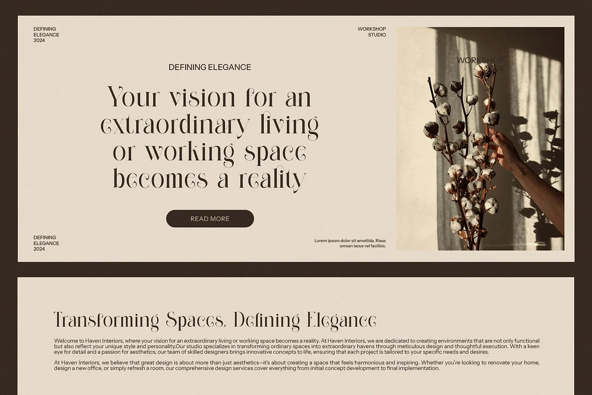 Maglin Modern Serif Font