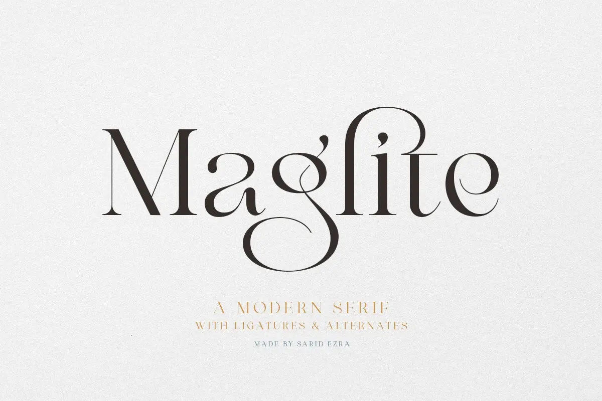 Maglite - Modern Ligature Serif Free Download Free Download Maglite - Modern Ligature Serif Free Download Free Download