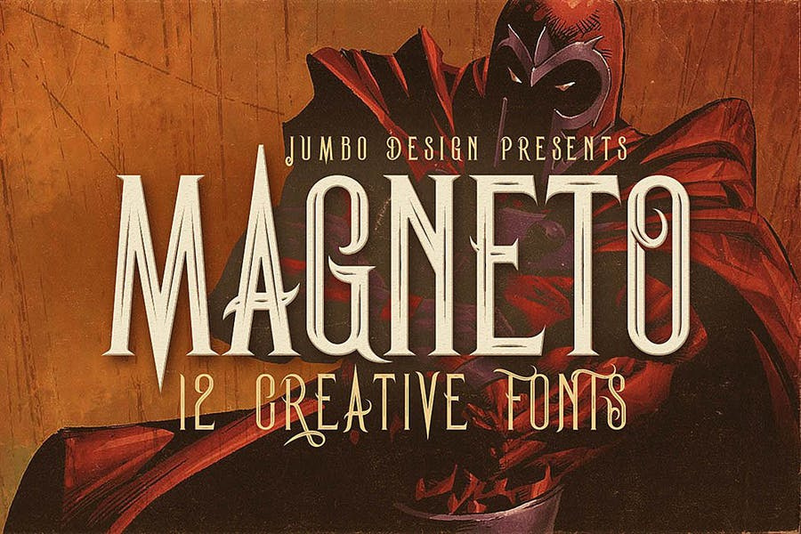 Magneto - Vintage Style Font Free Download