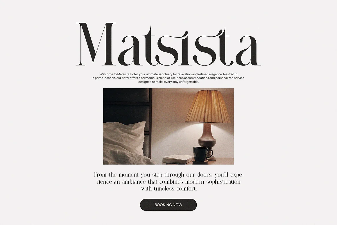 Magtasi Elegant Serif Font