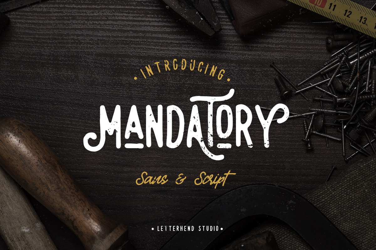 Mandatory - Vintage Font Duo Free Download Mandatory - Vintage Font Duo Free Download