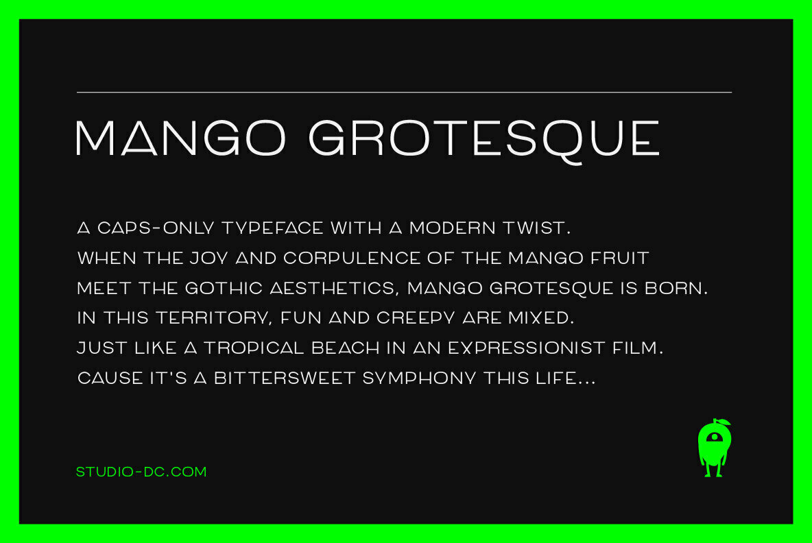 Mango Grotesque Font Free Download Mango Grotesque Font Free Download