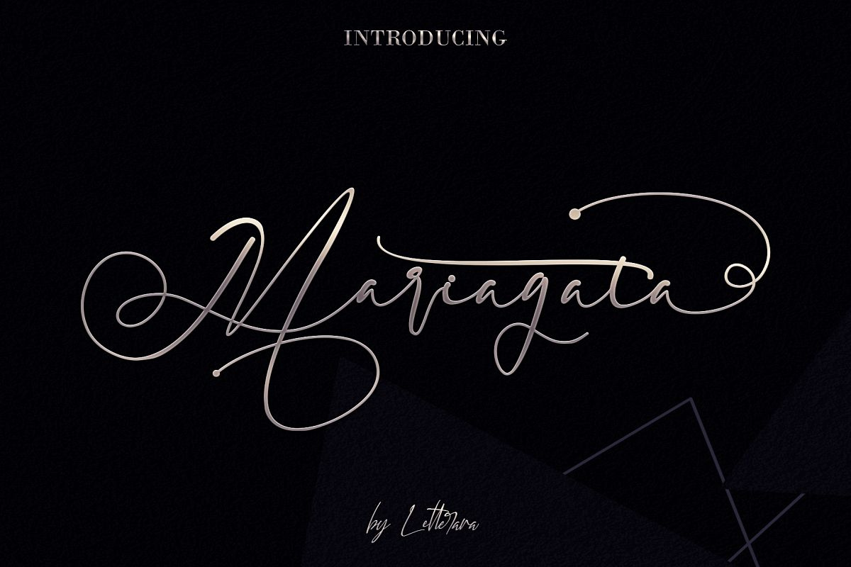 Mariagata Font Free Download Mariagata Font Free Download