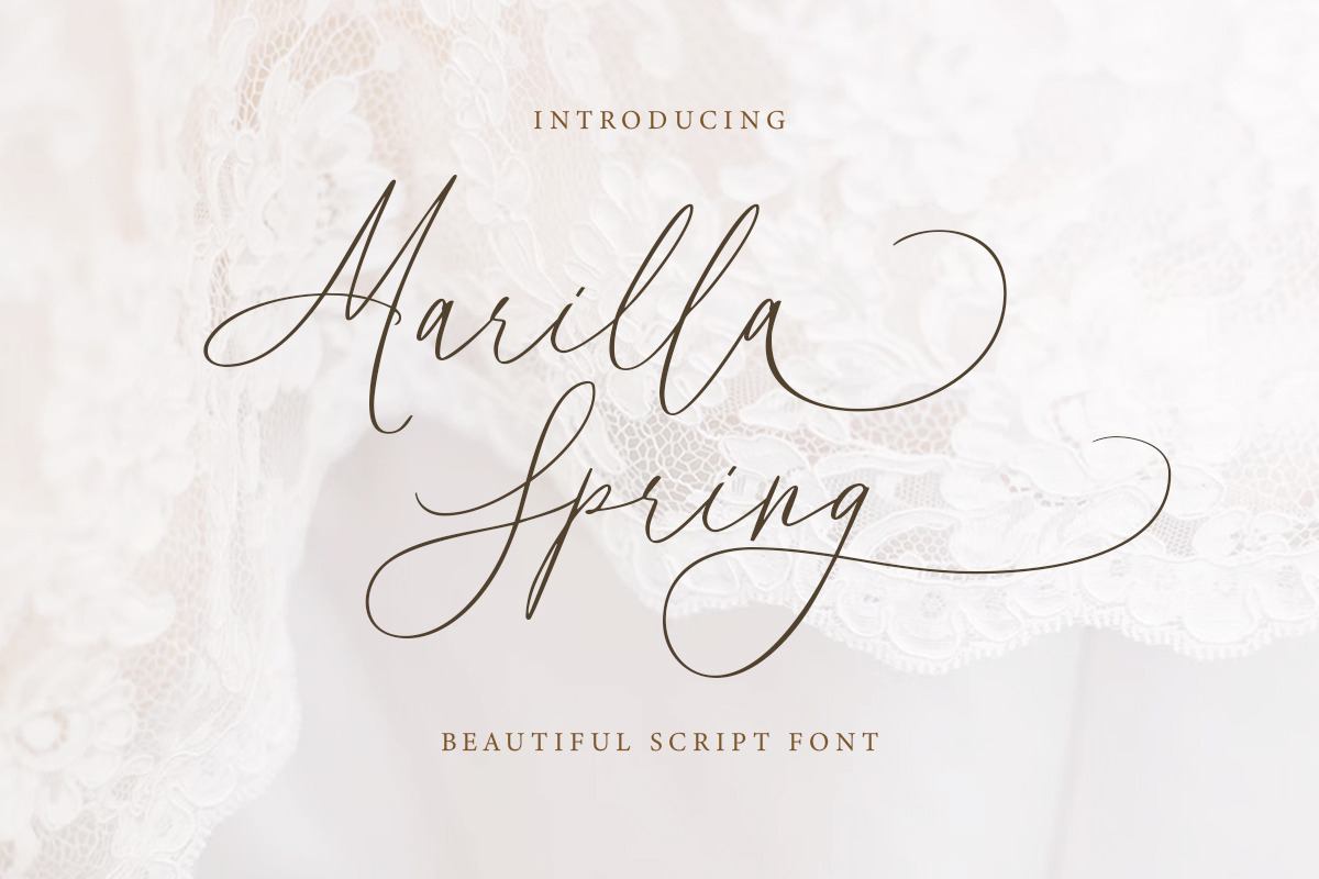 Marilla Spring - Beautiful Script Free Download Free Download Marilla Spring - Beautiful Script Free Download Free Download