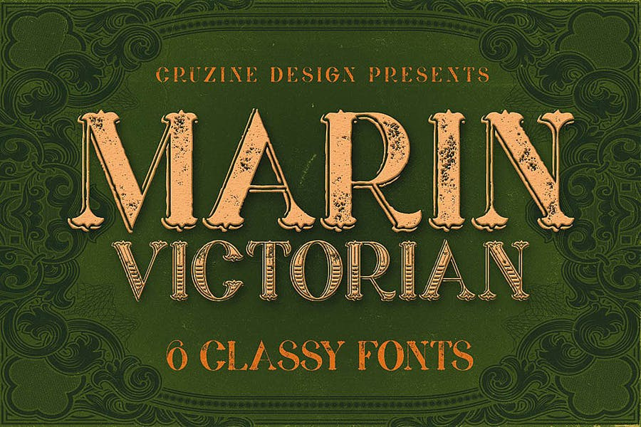 Marin - Victorian Font Free Download
