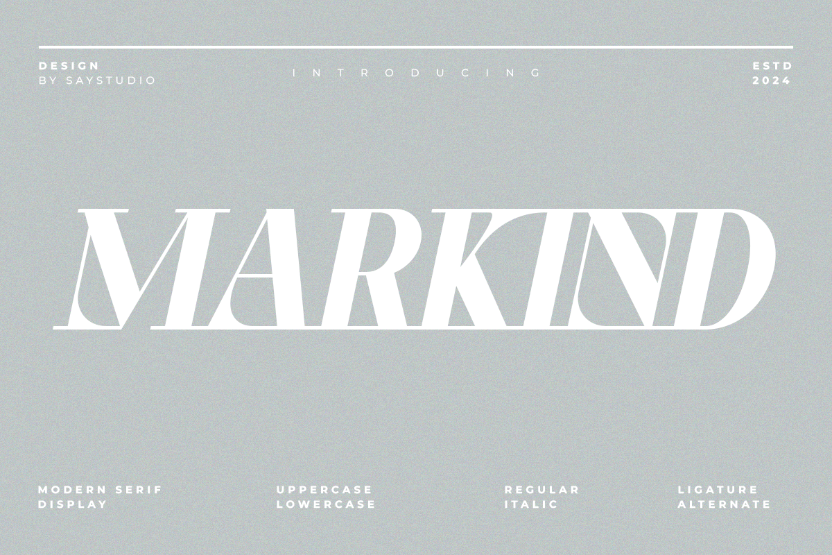 Markind - Modern Display Font Free Download Free Download Markind - Modern Display Font Free Download Free Download