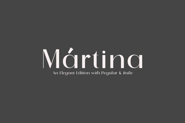 Martina Font Free Download Martina Font Free Download