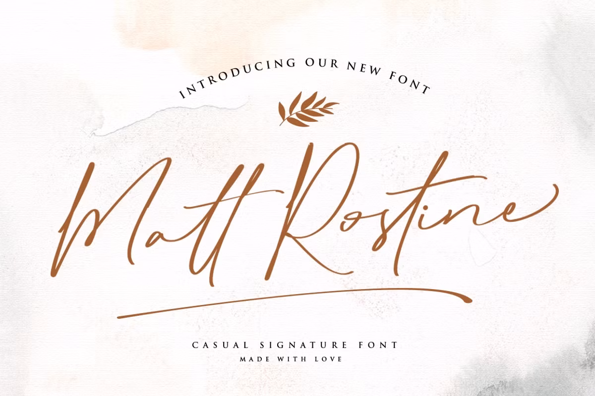 Matt Rostine - Chic Signature Font Free Download Free Download Matt Rostine - Chic Signature Font Free Download Free Download