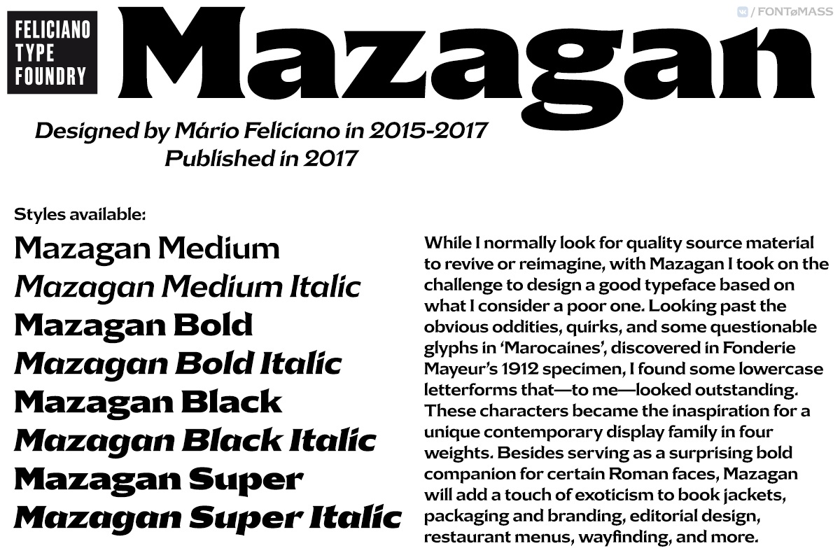 Mazagan Font Free Download Mazagan Font Free Download
