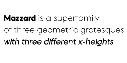 Mazzard Font Free Download Mazzard Font Free Download