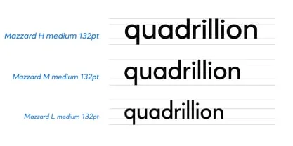Mazzard Font
