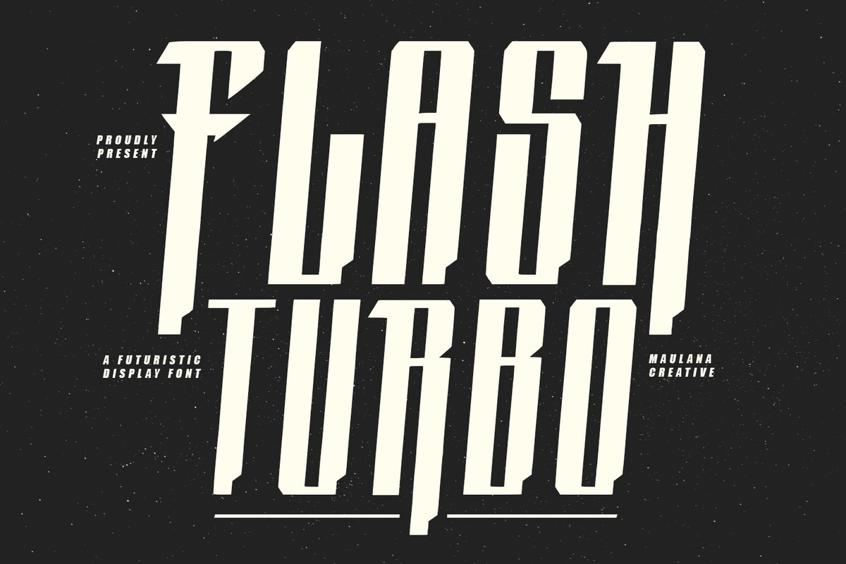 MC Flash Turbo Font Free Download MC Flash Turbo Font Free Download