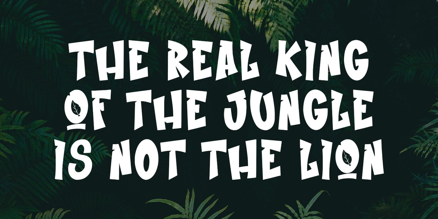 MC Jungle Fresh Font Free Download MC Jungle Fresh Font Free Download