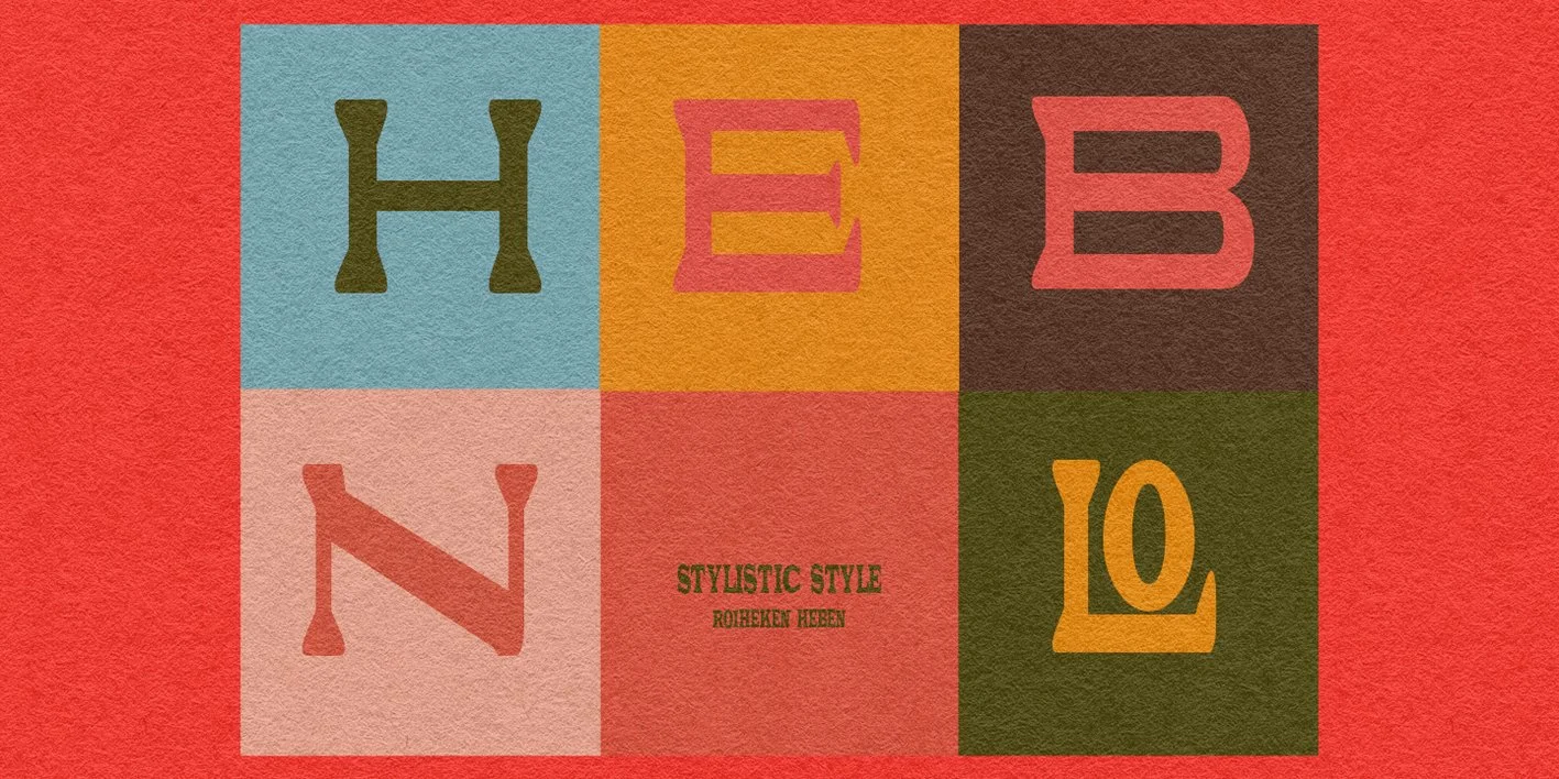 MC Roiheken Heben Font