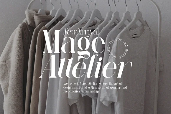 MELODIES ROMANTIC Elegant Serif Font