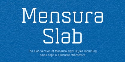 Mensura Slab Font Free Download Mensura Slab Font Free Download