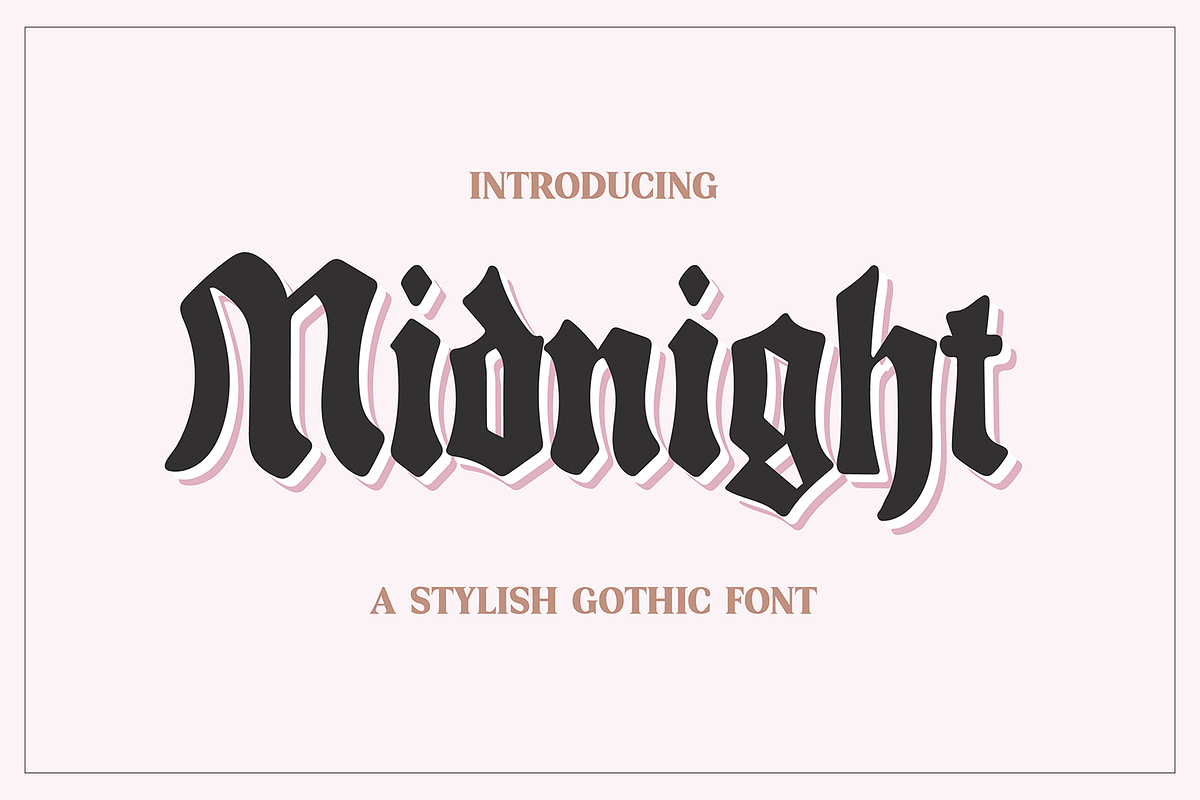 MIDNIGHT Stylish Gothic Font Free Download Free Download MIDNIGHT Stylish Gothic Font Free Download Free Download