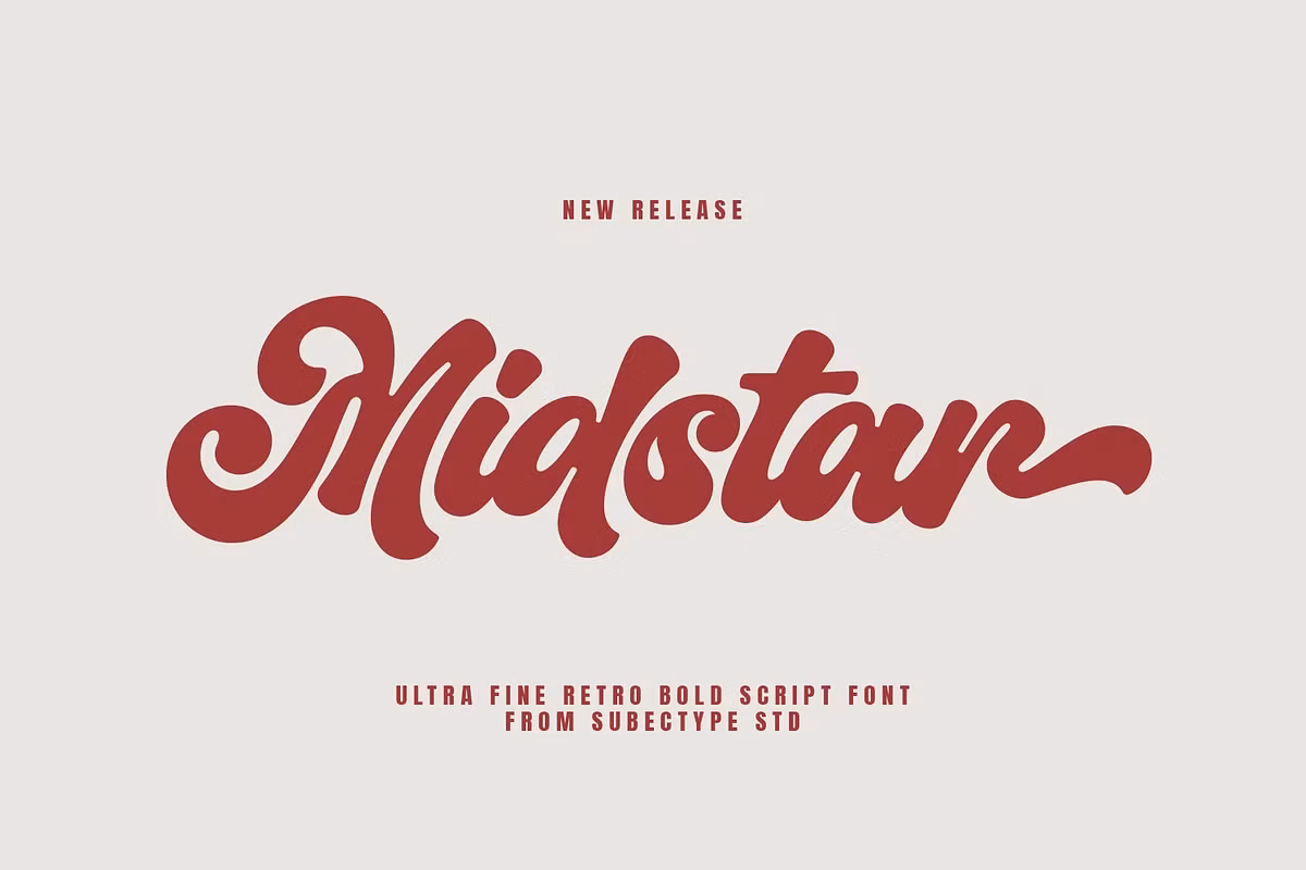 Midstar - Vintage Retro Font Free Download Free Download Midstar - Vintage Retro Font Free Download Free Download