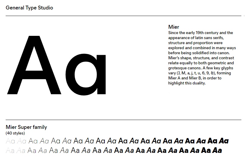 Mier Font Free Download Mier Font Free Download