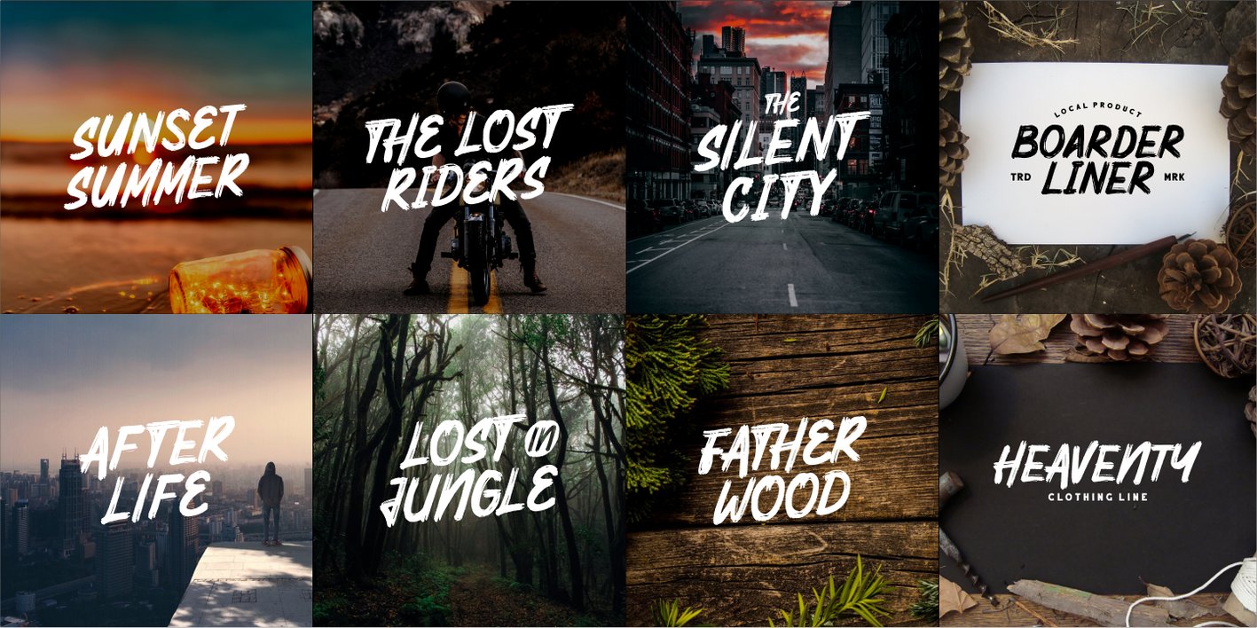 Mighty Brush Font Free Download Mighty Brush Font Free Download