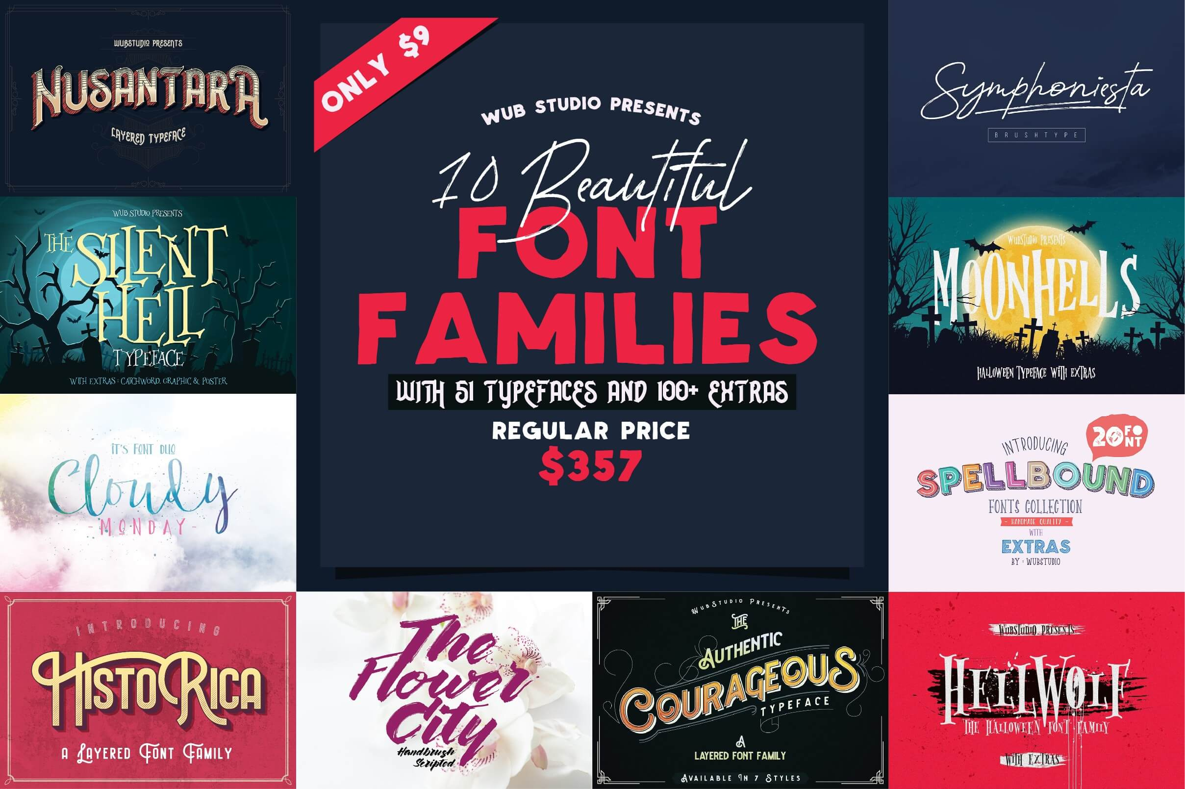 MightyDeals Wub Studio Font Bundle Free Download MightyDeals Wub Studio Font Bundle Free Download