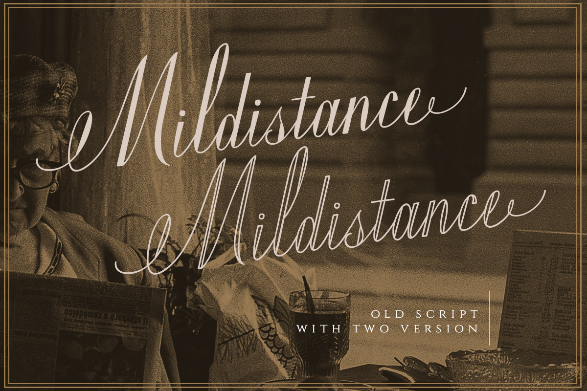 Mildistance Font Free Download Mildistance Font Free Download