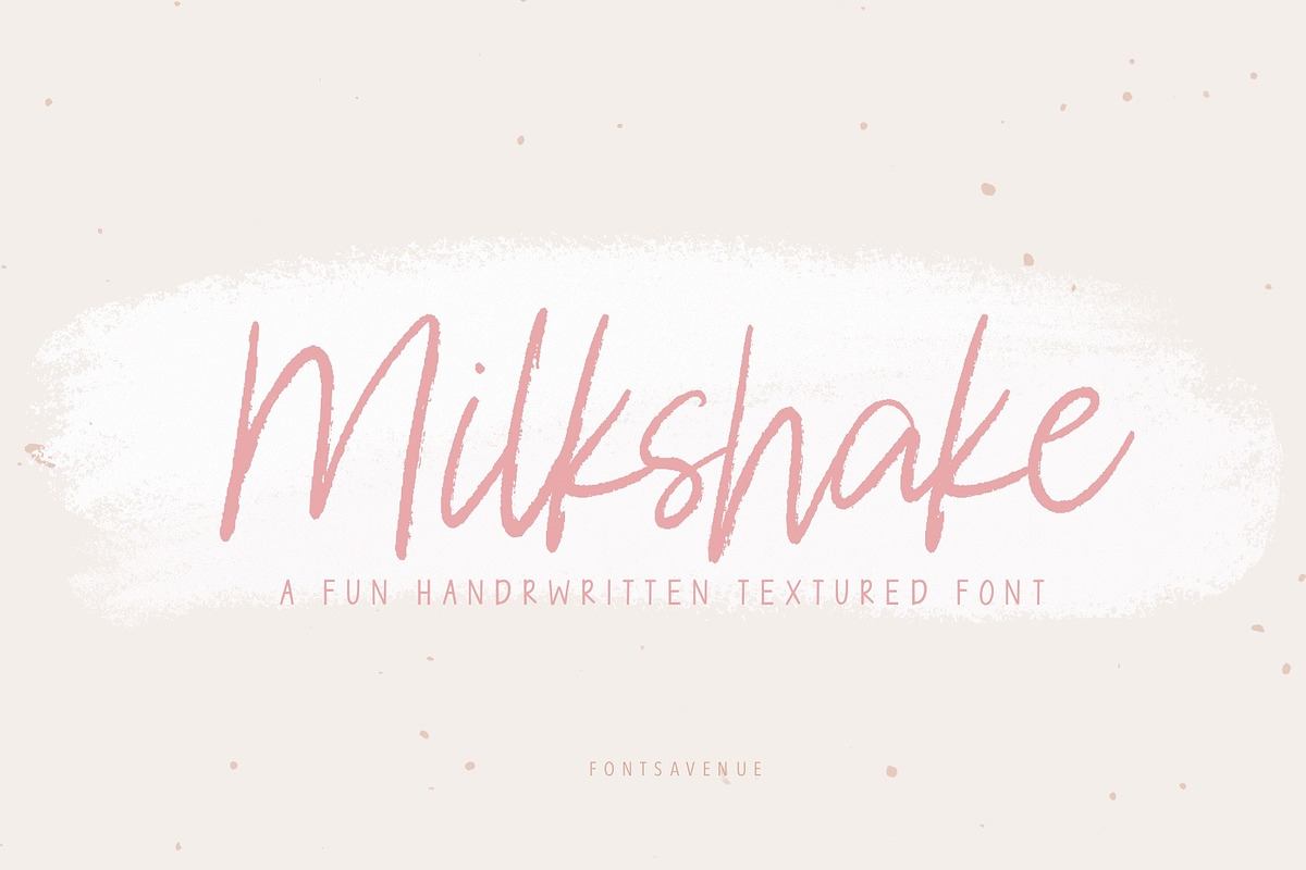 Milkshake | Brush Script Font Free Download Free Download Milkshake | Brush Script Font Free Download Free Download