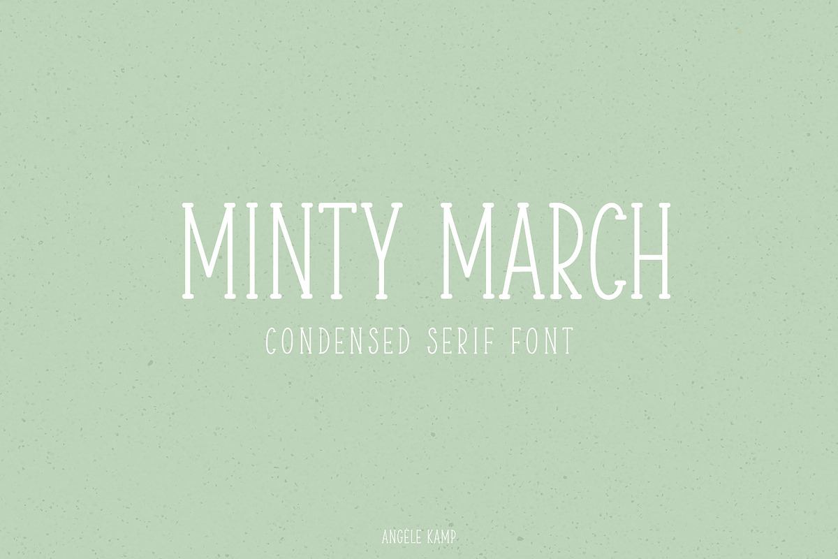 Minty March condensed serif font Free Download Free Download Minty March condensed serif font Free Download Free Download