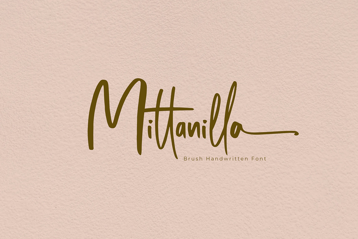 Mittanilla Handwriting Brush Font Free Download Mittanilla Handwriting Brush Font Free Download