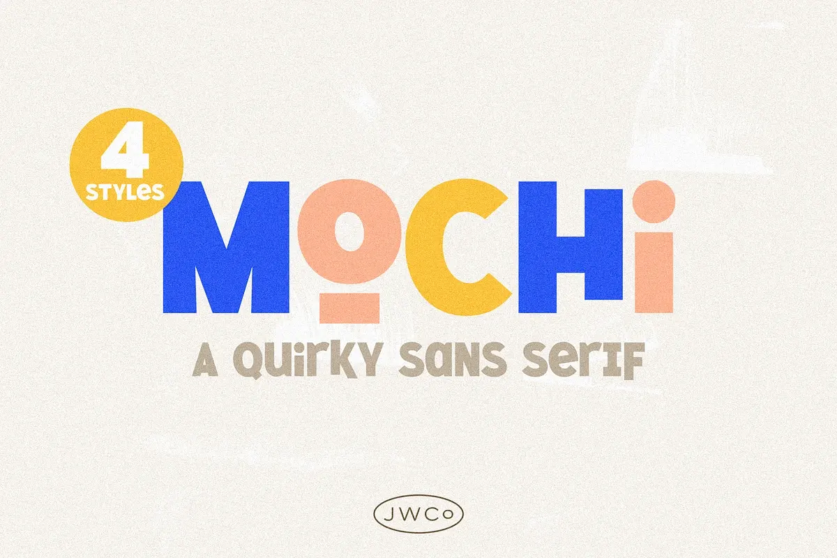 Mochi | A Quirky Sans (4 Styles) Free Download Free Download Mochi | A Quirky Sans (4 Styles) Free Download Free Download