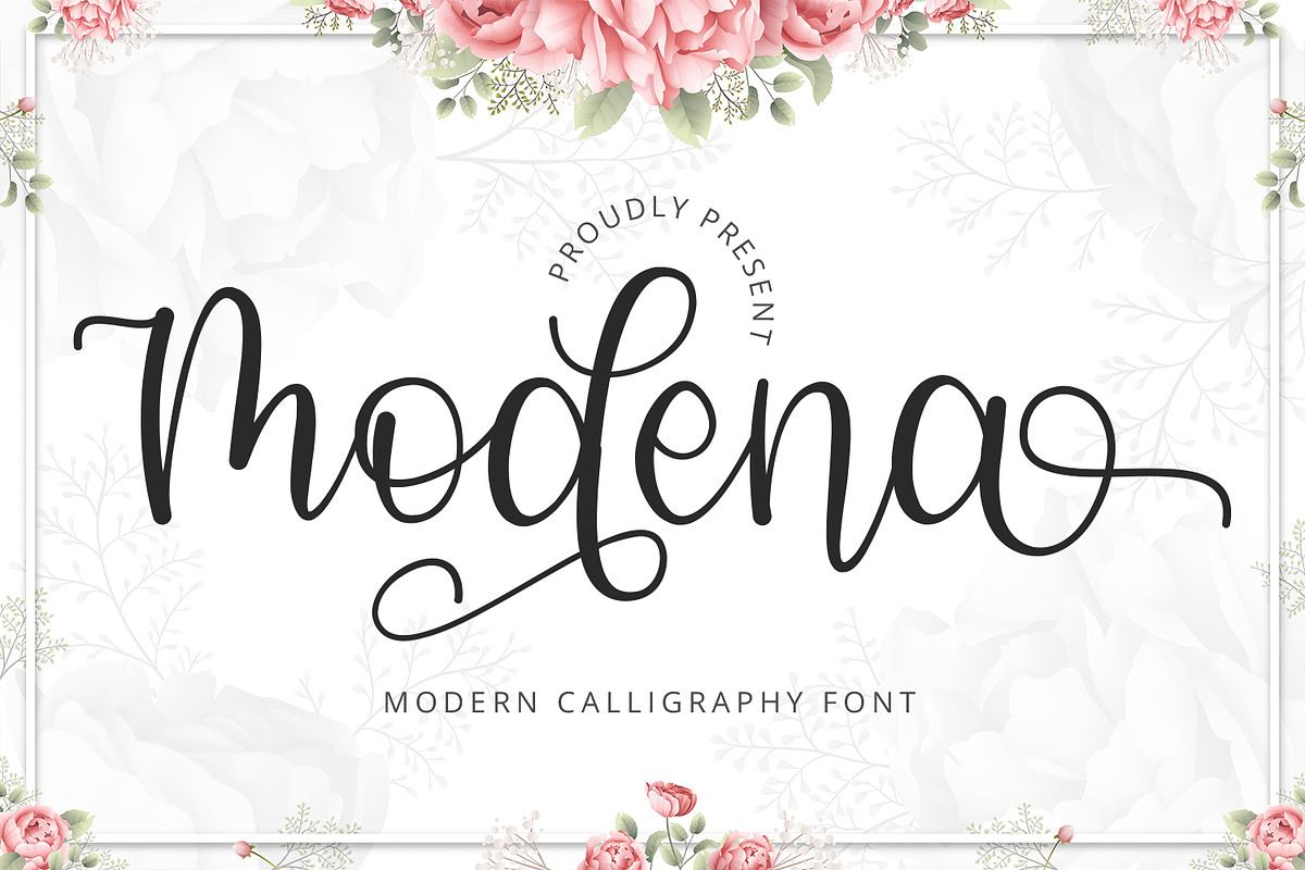 Modena - Modern Calligraphy Font Free Download Free Download Modena - Modern Calligraphy Font Free Download Free Download