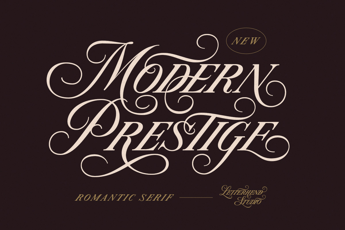 Modern Prestige Font Free Download Modern Prestige Font Free Download