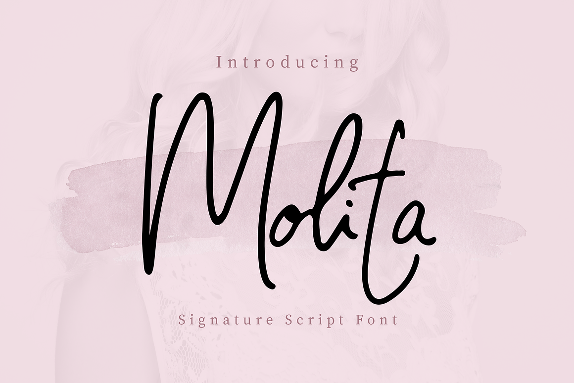 Molita Signature Script Font Free Download Molita Signature Script Font Free Download