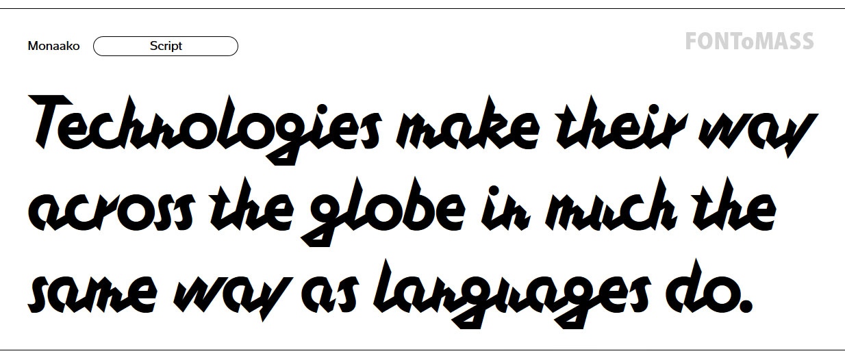 Monaako Font Free Download Monaako Font Free Download
