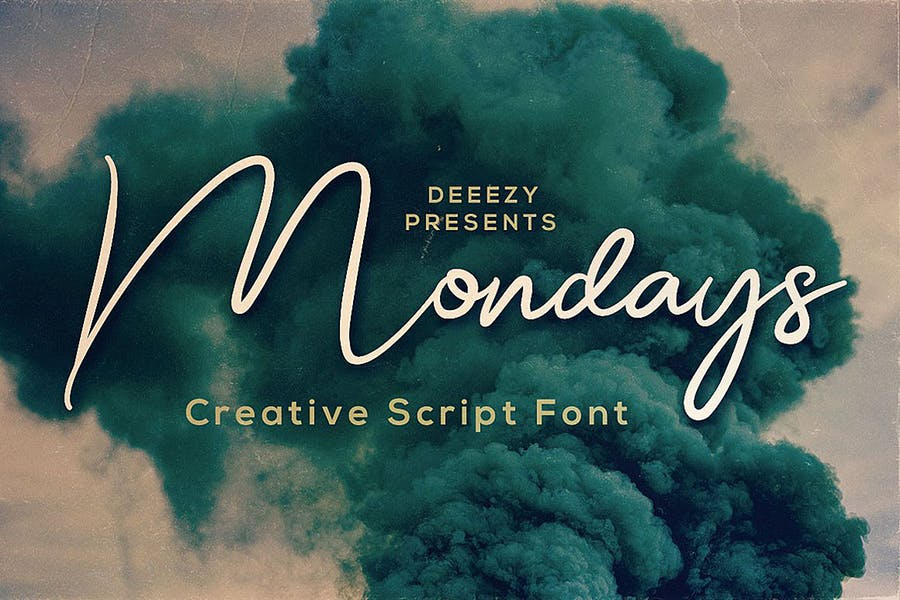 Mondays Script Font Free Download Mondays Script Font Free Download