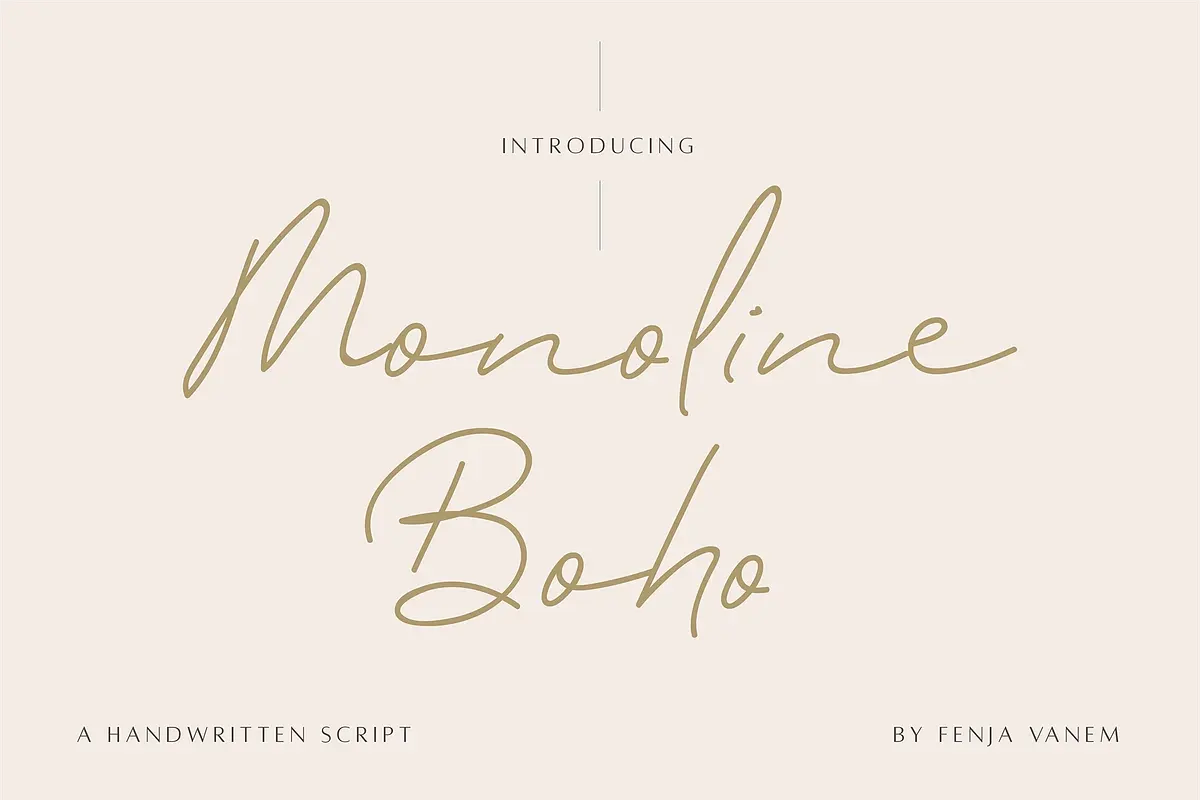 Monoline Boho | A Handwritten Script Free Download Free Download Monoline Boho | A Handwritten Script Free Download Free Download