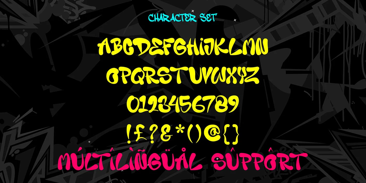 Monosock Layered Graffiti Font