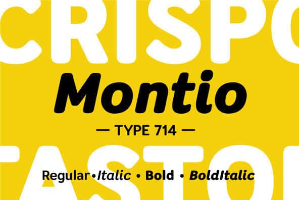 Montio Font Free Download Montio Font Free Download