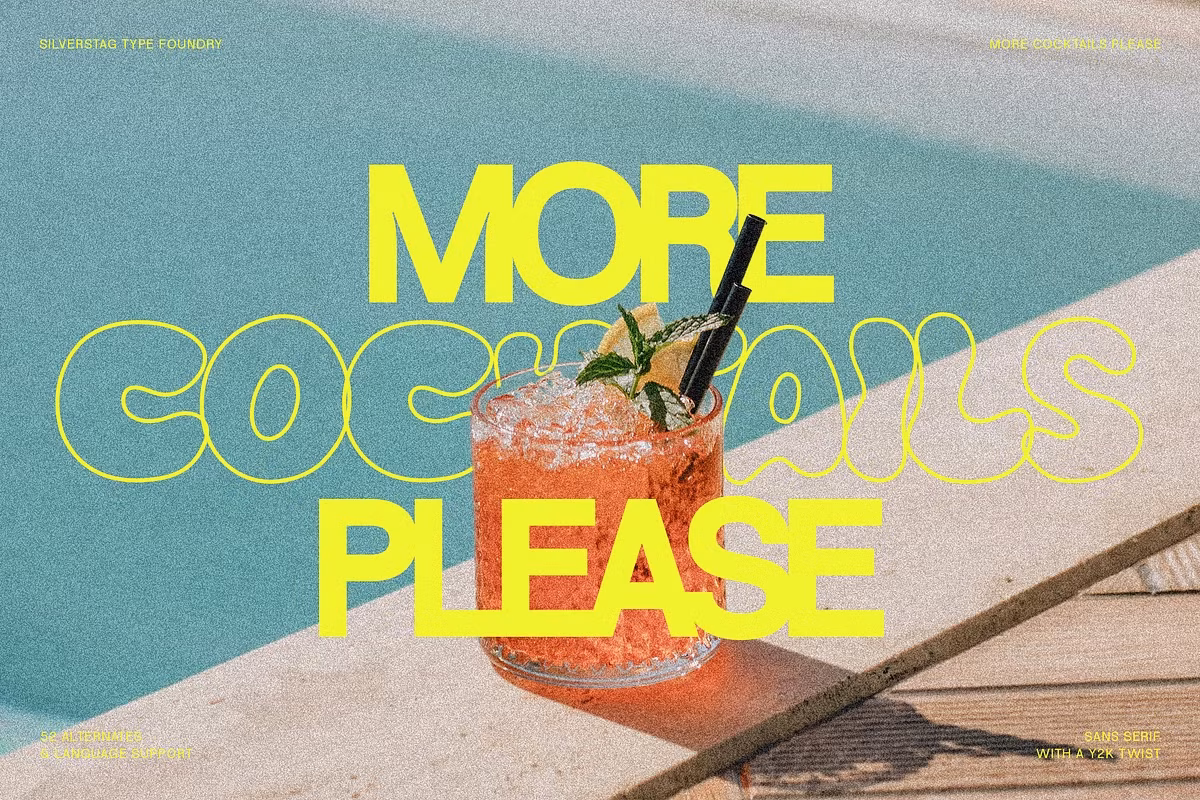 More Cocktails Please Y2K Funky Font Free Download Free Download More Cocktails Please Y2K Funky Font Free Download Free Download
