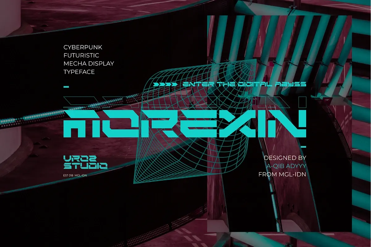 MOREXIN - Futuristic Cyberpunk Font Free Download Free Download MOREXIN - Futuristic Cyberpunk Font Free Download Free Download