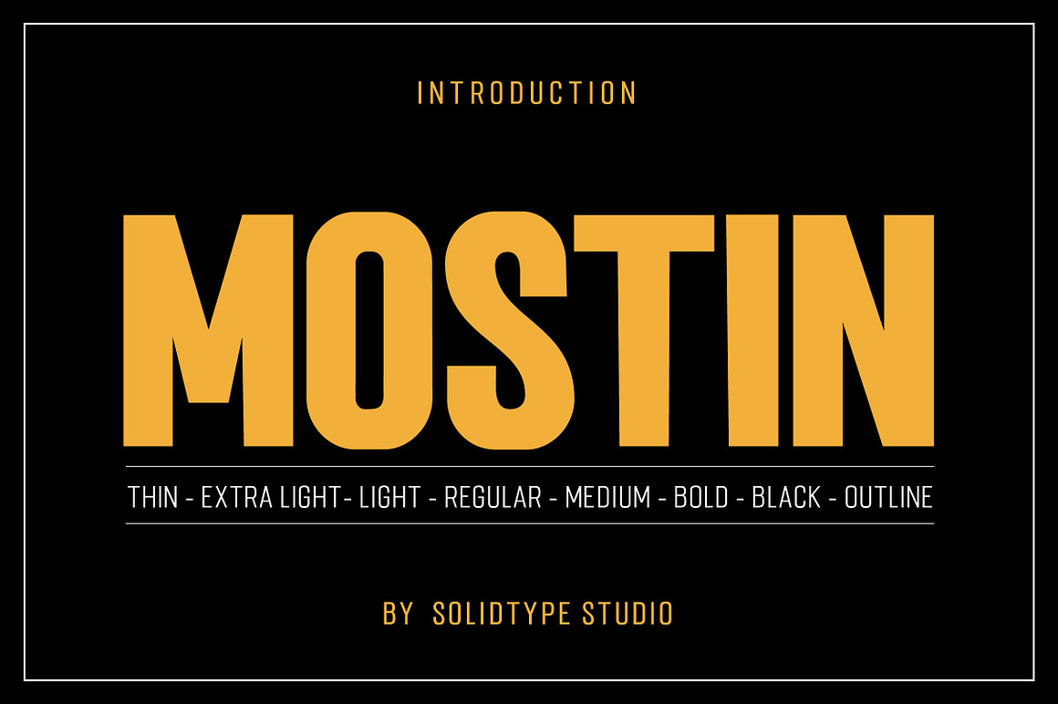 Mostin Typeface Font Free Download Mostin Typeface Font Free Download