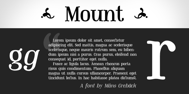Mount Font Free Download Mount Font Free Download